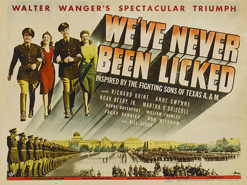 'We've Never Been Licked' movie poster
